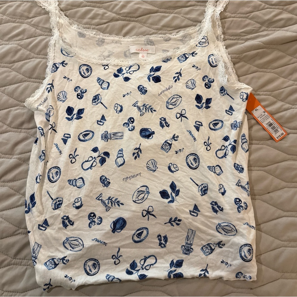 Colsie lounge tank NWT